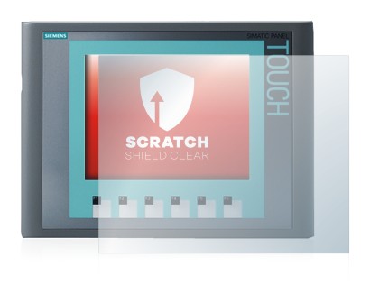 Immagine del dispositivo Siemens Simatic HMI KTP 600 Basic Color PN con un'ampia varietà di protezioni per lo schermo.