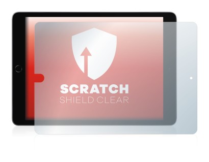 Image of the device Apple iPad 10.2" 2021 (Landscape, 9nd Gen.) with a wide variety of screen protectors.