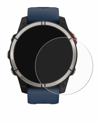 Imagen del dispositivo Garmin quatix 7 con una amplia variedad de protectores de pantalla.