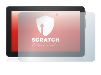 Image de l'appareil Amazon Fire 7 2022 avec une grande variété de protections d'écran.