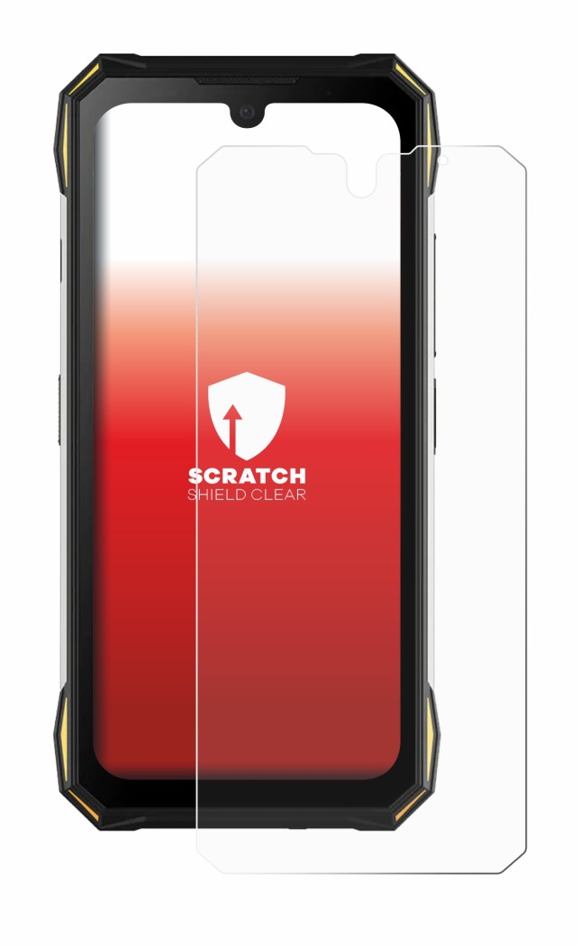 Abbildung des Geräts Doogee S89 Pro mit einer Vielzahl des Displayschutzes.
