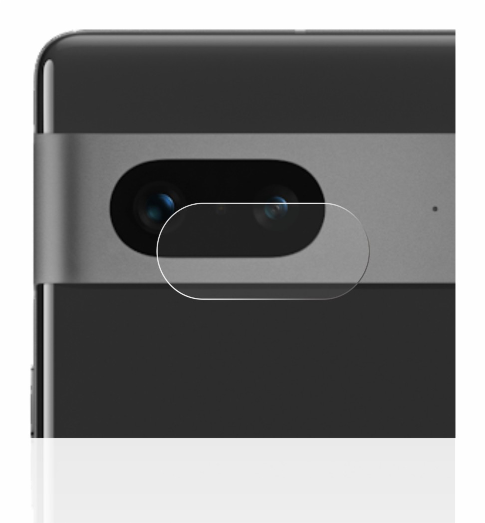 Imagen del dispositivo Google Pixel 7 (SÓLO Cámara) con una amplia variedad de protectores de pantalla.