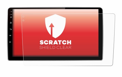 Abbildung des Geräts Junsun V1 pro 9" mit einer Vielzahl des Displayschutzes.