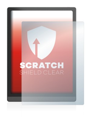 Image of the device Boox Tab X with a wide variety of screen protectors.