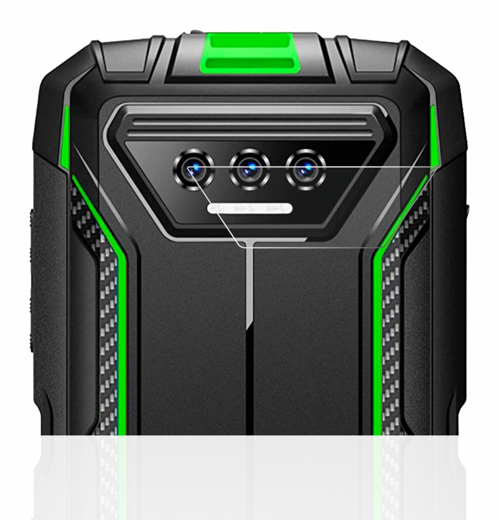 Abbildung des Geräts Doogee S41 Pro (NUR Kameraschutz) mit einer Vielzahl des Displayschutzes.