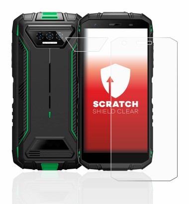 Imagen del dispositivo Doogee S41 Pro (Frontal+Cámara) con una amplia variedad de protectores de pantalla.