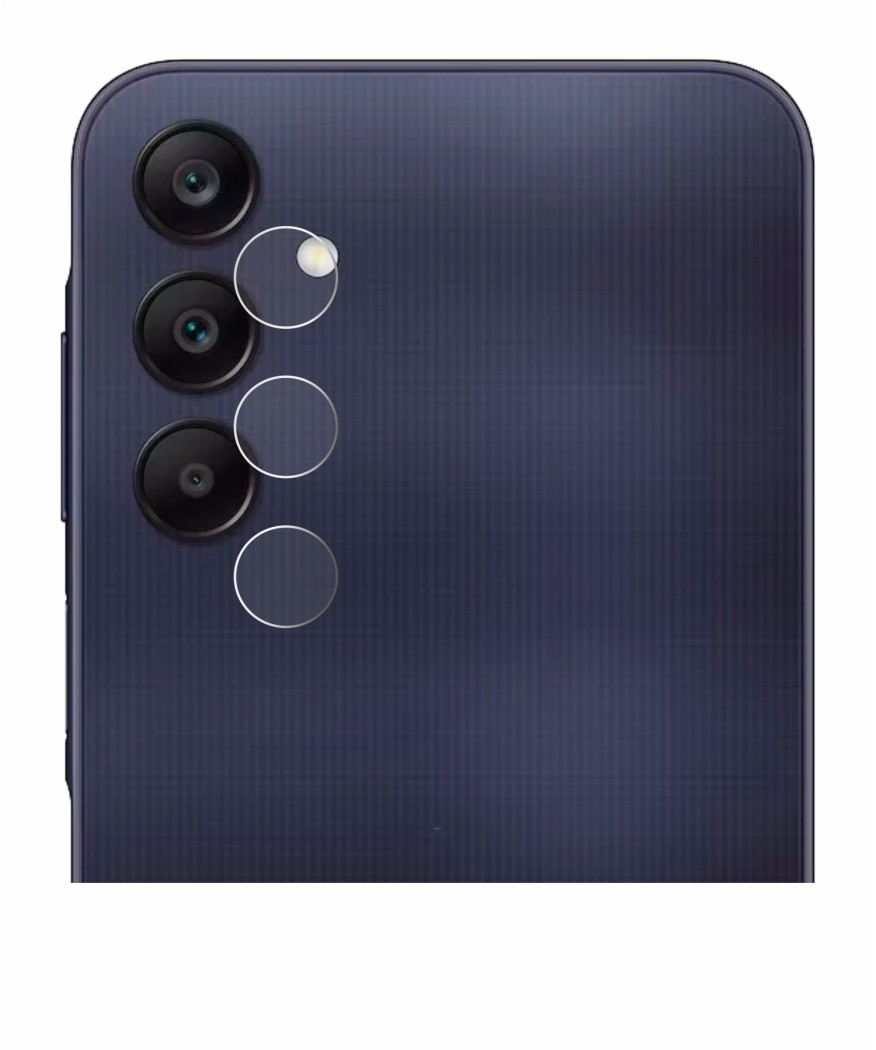 Image of the device Samsung Galaxy A25 5G (ONLY Camera) with a wide variety of screen protectors.