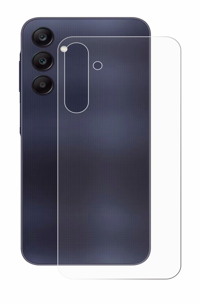 Image of the device Samsung Galaxy A25 5G (Back) with a wide variety of screen protectors.