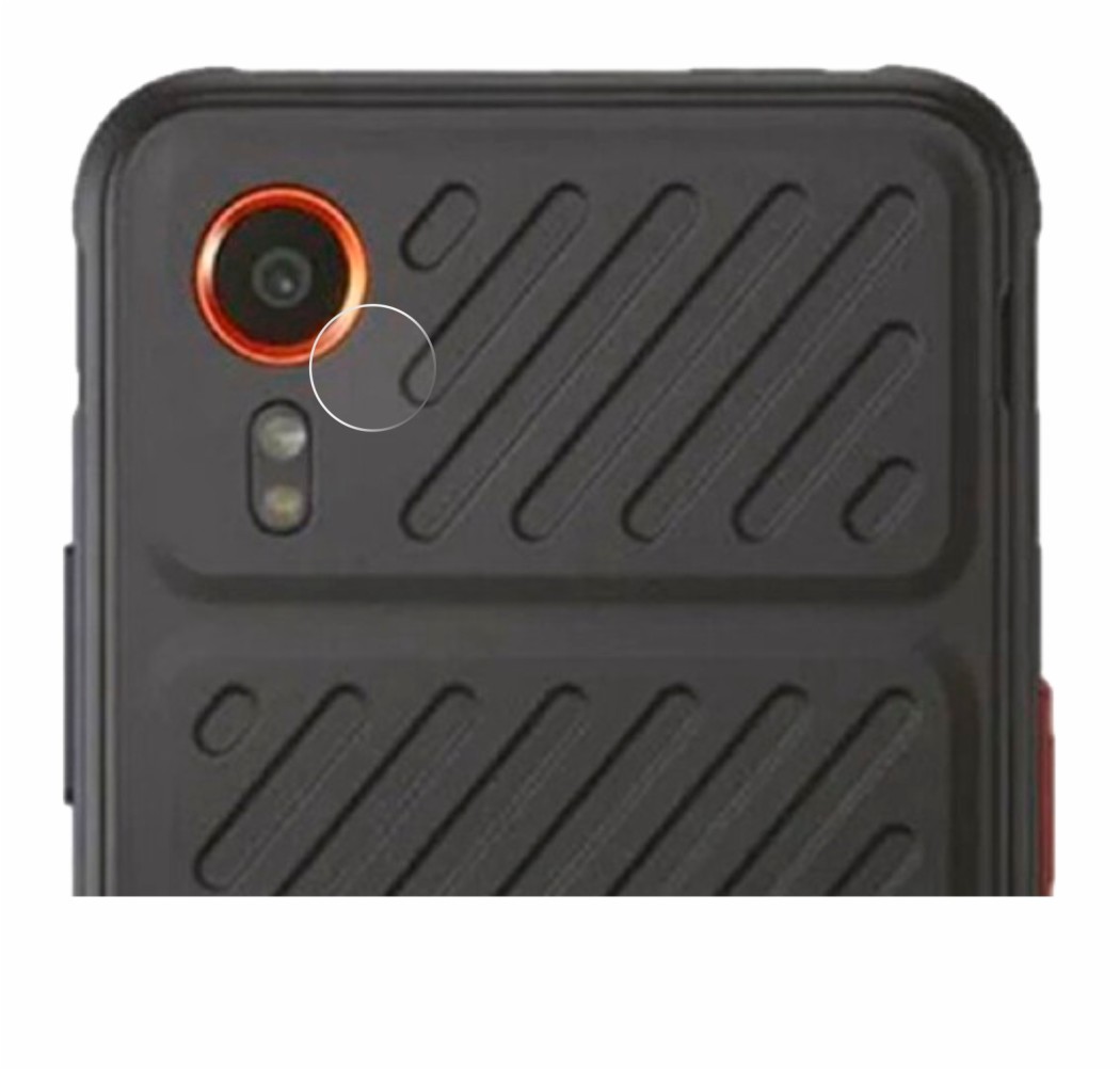 Image de l'appareil Samsung Galaxy XCover 7 (Caméra UNIQUEMENT) avec une grande variété de protections d'écran.