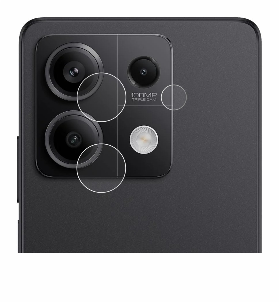 Imagen del dispositivo Xiaomi Redmi Note 13 Pro 5G (SÓLO Cámara) con una amplia variedad de protectores de pantalla.