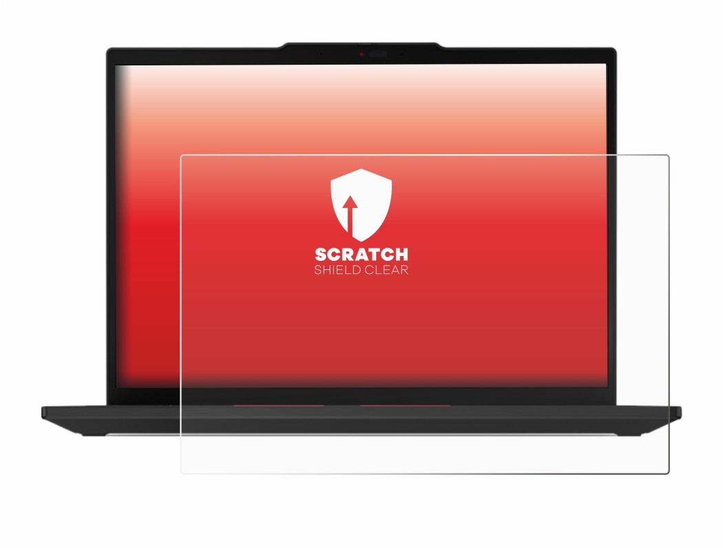 Abbildung des Geräts Lenovo ThinkPad T14 Gen 5 mit einer Vielzahl des Displayschutzes.