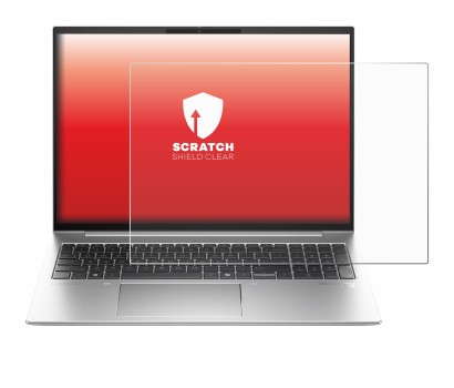 Abbildung des Geräts HP EliteBook 840 G11 mit einer Vielzahl des Displayschutzes.