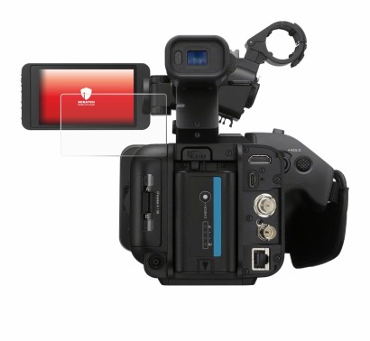 Image of the device Sony PXW-Z200 with a wide variety of screen protectors.