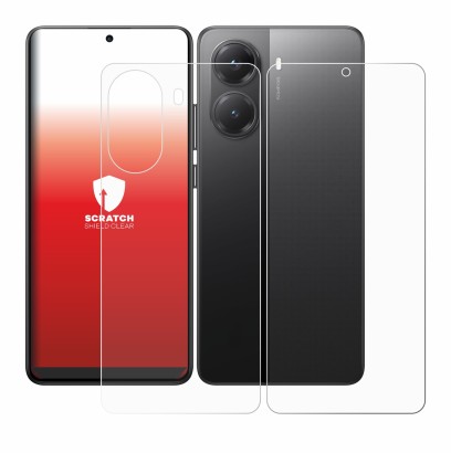 Image of the device Xiaomi Poco X7 Pro (Front+Back) with a wide variety of screen protectors.