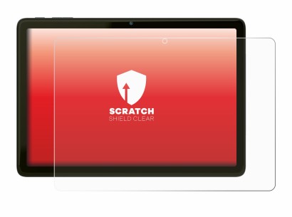 Immagine del dispositivo VALE Tablet V10A con un'ampia varietà di protezioni per lo schermo.