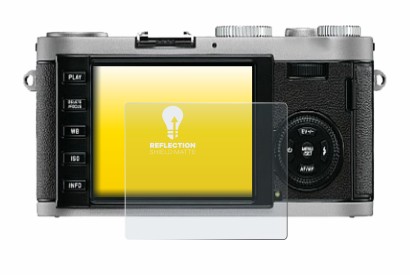 Abbildung des Geräts Leica X1 mit einer Vielzahl des Displayschutzes.