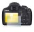 Image of the device Canon EOS 1100D with a wide variety of screen protectors.