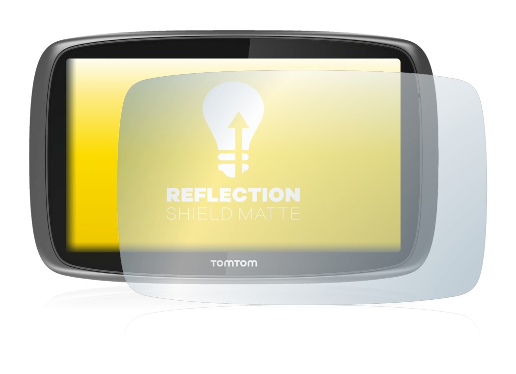 Image of the device TomTom GO 600 with a wide variety of screen protectors.