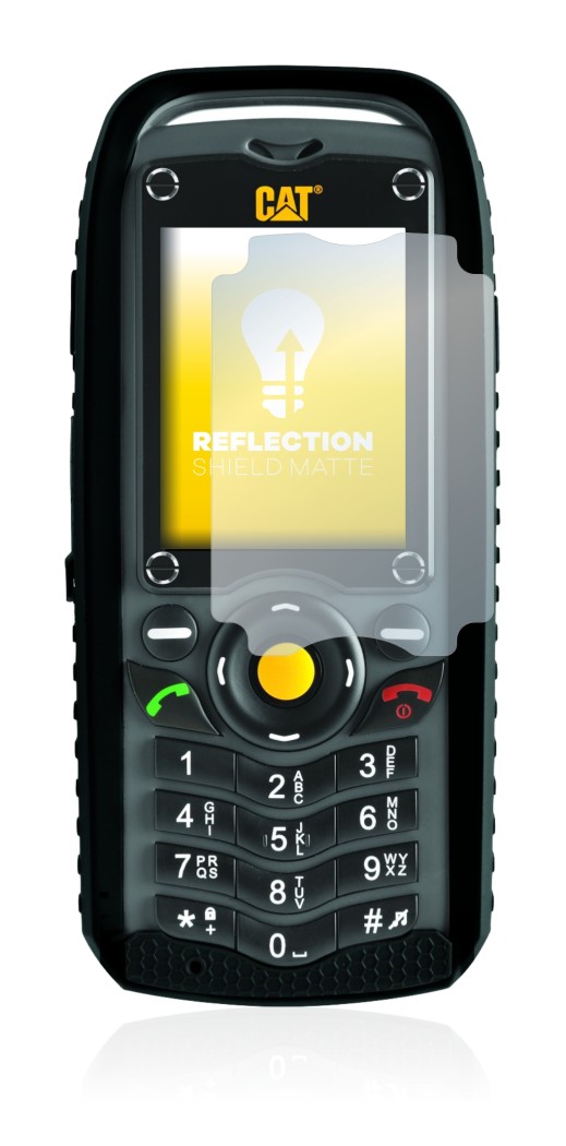 Abbildung des Geräts Caterpillar Cat B25 mit einer Vielzahl des Displayschutzes.