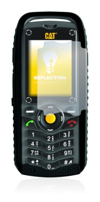 Abbildung des Geräts Caterpillar Cat B25 mit einer Vielzahl des Displayschutzes.