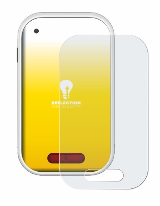 Imagen del dispositivo Polar V650 con una amplia variedad de protectores de pantalla.