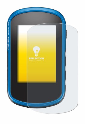 Image of the device Garmin eTrex Touch 35 with a wide variety of screen protectors.