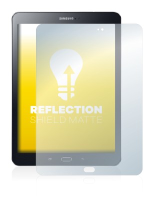 Imagen del dispositivo Samsung Galaxy Tab S2 9.7 con una amplia variedad de protectores de pantalla.