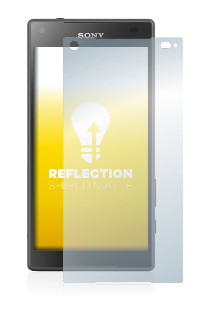 Imagen del dispositivo Sony Xperia Z5 Compact con una amplia variedad de protectores de pantalla.