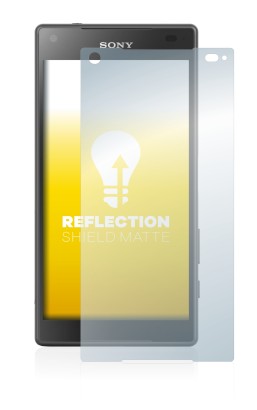 Imagen del dispositivo Sony Xperia Z5 Compact con una amplia variedad de protectores de pantalla.