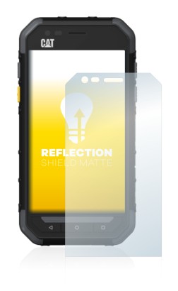 Image de l'appareil Caterpillar Cat S30 avec une grande variété de protections d'écran.