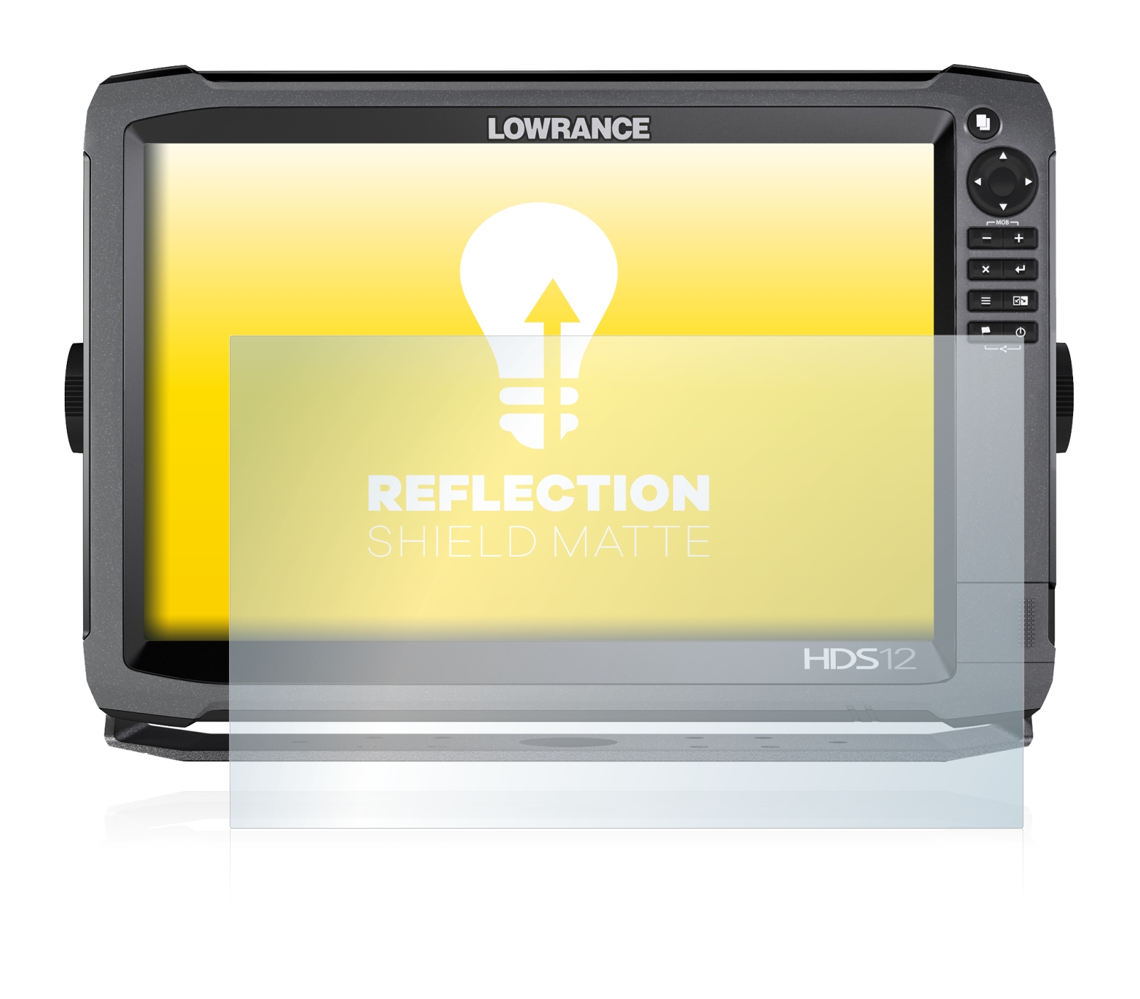 Lowrance upscreen Protection d’écran pour Lowrance HDS-12 Gen3 Film Protecteur 