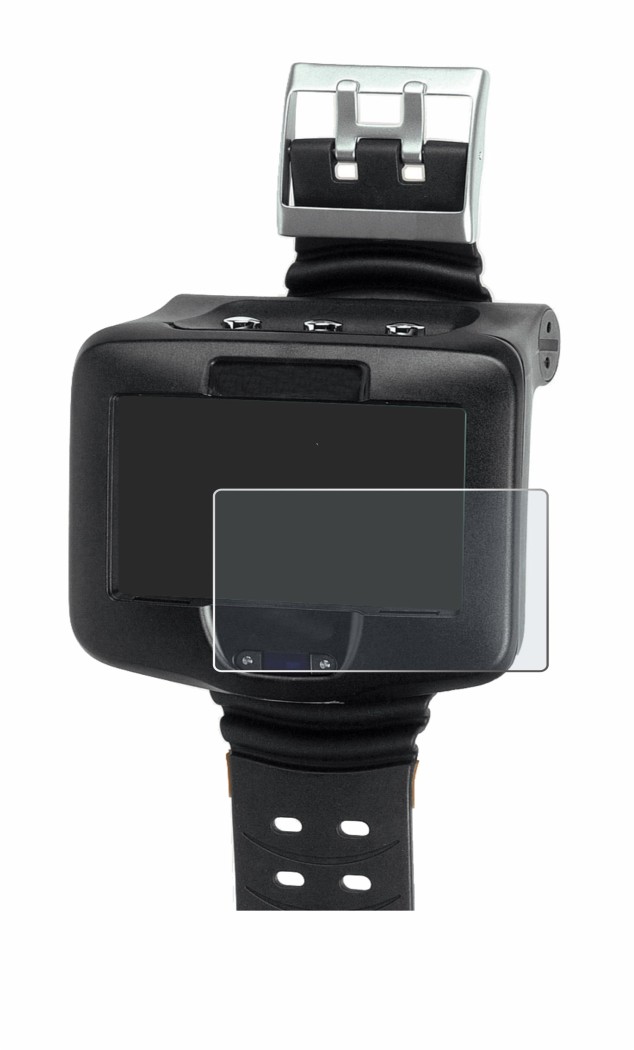 Immagine del dispositivo Uwatec Galileo Luna con un'ampia varietà di protezioni per lo schermo.