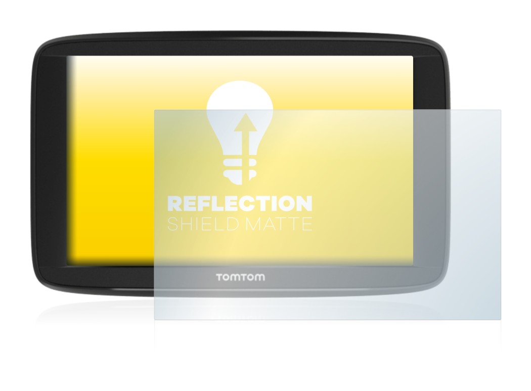 Imagen del dispositivo TomTom Start 62 con una amplia variedad de protectores de pantalla.