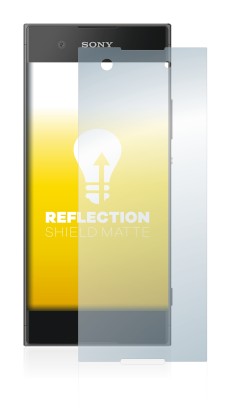 Image of the device Sony Xperia XA1 with a wide variety of screen protectors.