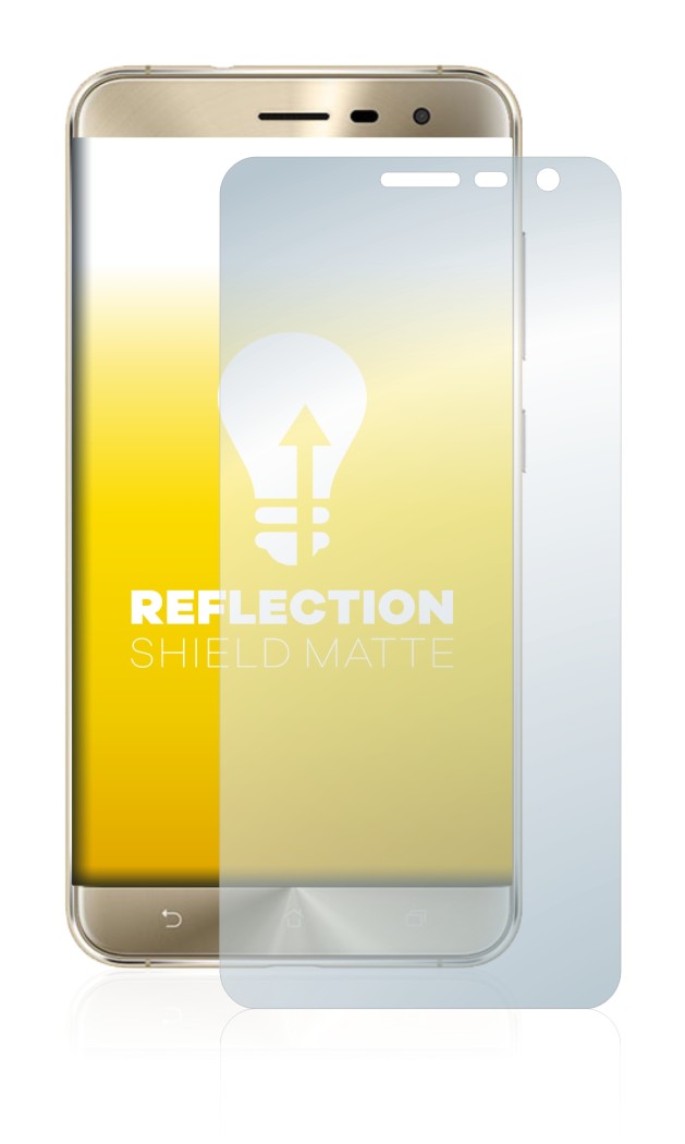 Imagen del dispositivo ASUS ZenFone 3 ZE552KL con una amplia variedad de protectores de pantalla.