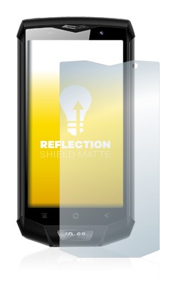 Image de l'appareil Blackview BV8000 Pro avec une grande variété de protections d'écran.