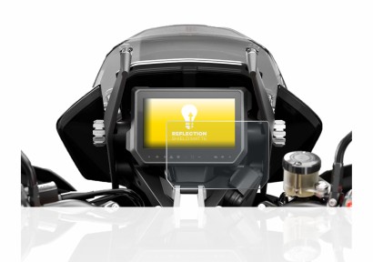 Image de l'appareil KTM 1290 Super Adventure S 2017 Affichage de la vitesse avec une grande variété de protections d'écran.