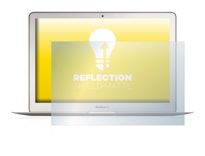 Image of the device Apple MacBook Air 13" 2017 with a wide variety of screen protectors.