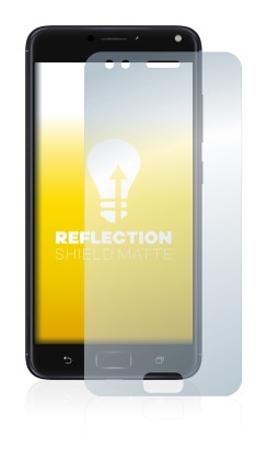 Immagine del dispositivo ASUS ZenFone 4 ZE554KL con un'ampia varietà di protezioni per lo schermo.