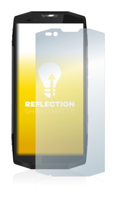 Immagine del dispositivo Blackview BV9000 Pro con un'ampia varietà di protezioni per lo schermo.