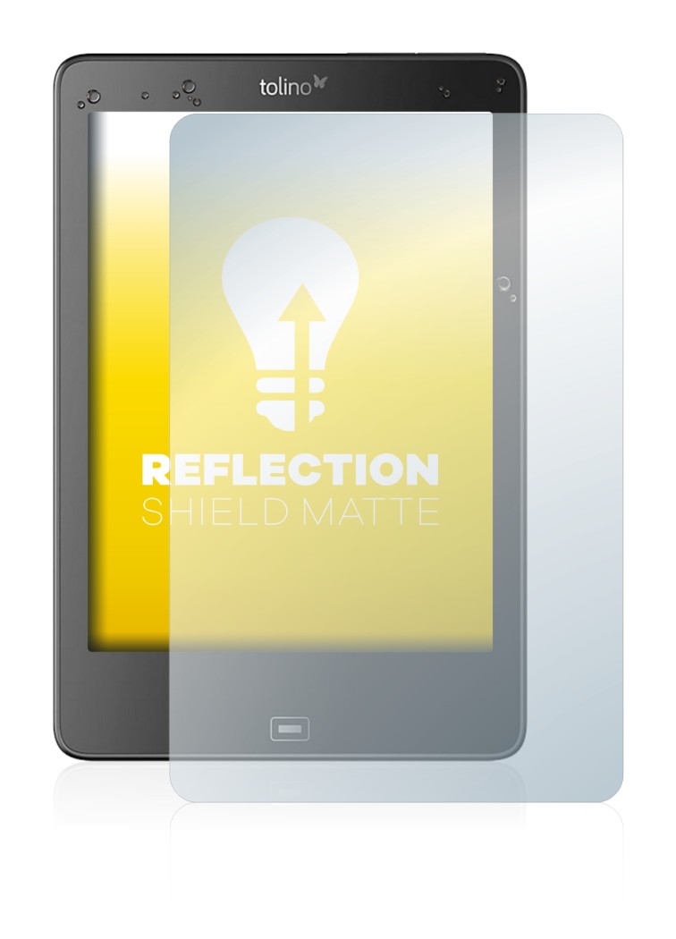 Image of the device Tolino Epos with a wide variety of screen protectors.