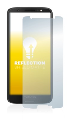 Imagen del dispositivo Motorola Moto G6 con una amplia variedad de protectores de pantalla.