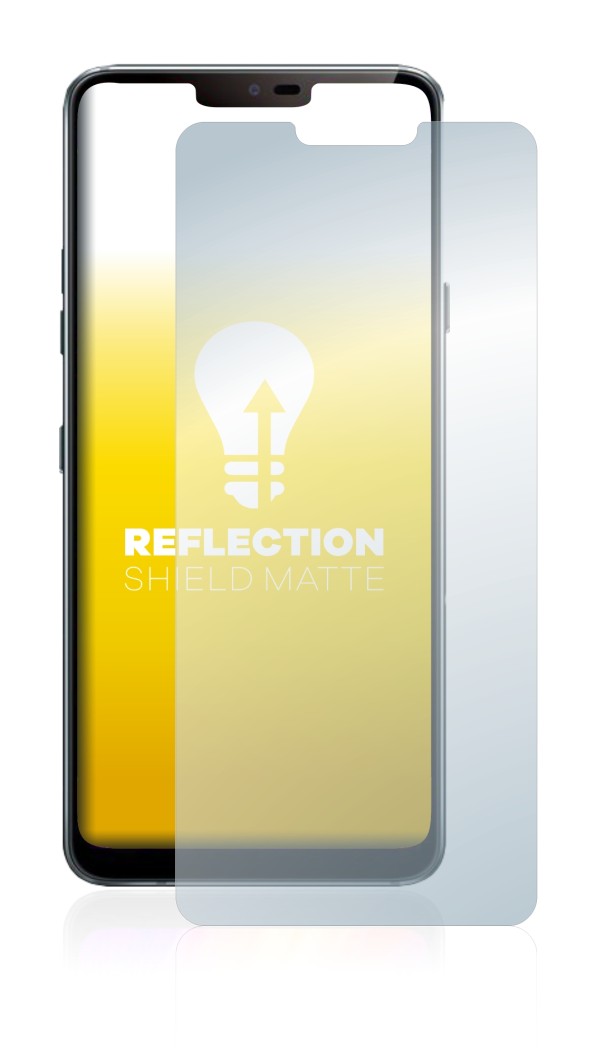 Imagen del dispositivo LG G7 ThinQ con una amplia variedad de protectores de pantalla.