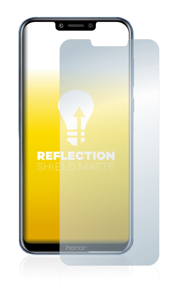 Imagen del dispositivo Honor Play con una amplia variedad de protectores de pantalla.