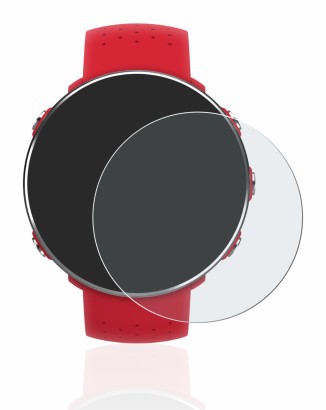 Image de l'appareil Polar Vantage M avec une grande variété de protections d'écran.