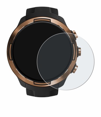 Immagine del dispositivo Suunto 9 Baro con un'ampia varietà di protezioni per lo schermo.