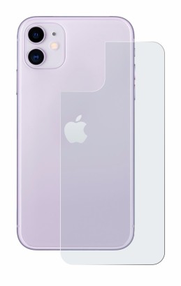 Abbildung des Geräts Apple iPhone 11 (Rückseite) mit einer Vielzahl des Displayschutzes.