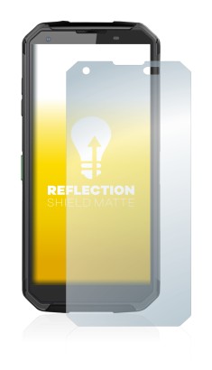 Abbildung des Geräts Blackview BV9500 Plus mit einer Vielzahl des Displayschutzes.