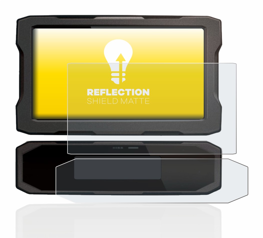 Abbildung des Geräts Honda CRF1100L 2020 Tachoanzeige mit einer Vielzahl des Displayschutzes.