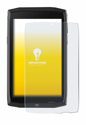 Immagine del dispositivo Crosscall Core T4 con un'ampia varietà di protezioni per lo schermo.